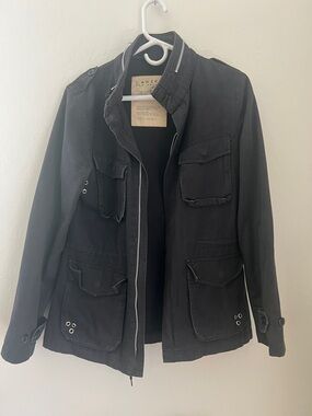 Black Field Jacket - Tex